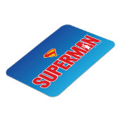 Klassieke Superman Bold Logo Magneet (Linkerzijde)