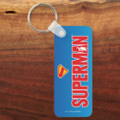 Klassieke Superman Bold Logo Sleutelhanger (Voorkant)