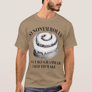 Klassieke Synonym rollen enkel zoals grammatica di T-shirt