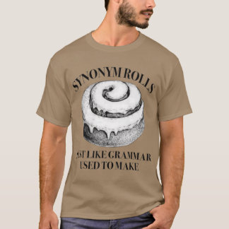 Klassieke Synonym rollen enkel zoals grammatica di T-shirt