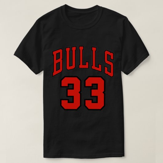 Klassieke T-Shirt Pippen Bull (Design voorkant)