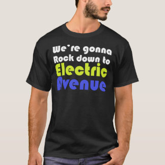 Klassieke T-Shirt van elektrische Avenue