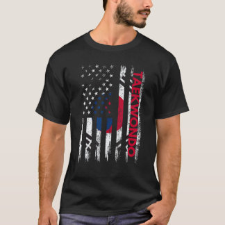 Klassieke Taekwondo Karate Martial Arts Training V T-shirt