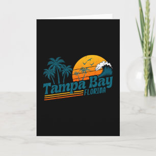 Klassieke Tampa Y Florida strand zomer vakantie le Kaart