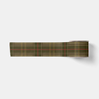 Klassieke Tartan in Tabak Lint