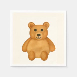 Klassieke teddybeer servet