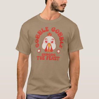Klassieke Thanksgiving-kalkoen T-shirt