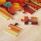 klassieke/ Thanksgiving Turkije Legpuzzel (Zijkant)