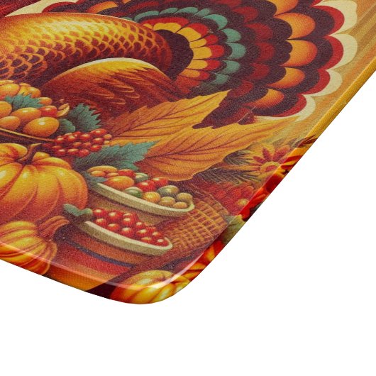 klassieke/ Thanksgiving Turkije Snijplank (Hoek)