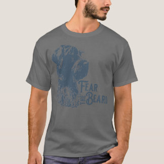 Klassieke Thirt VAN DE BEARD BLUE T-shirt