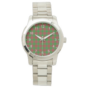 Klassieke tijdloze cann Baxter Modern Tartan Pset Horloge