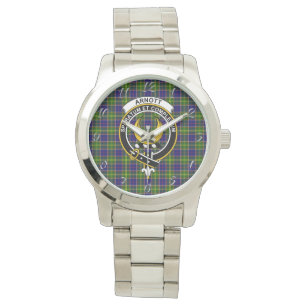 Klassieke tijdloze cannen Arnott Tartan Pset Gift  Horloge