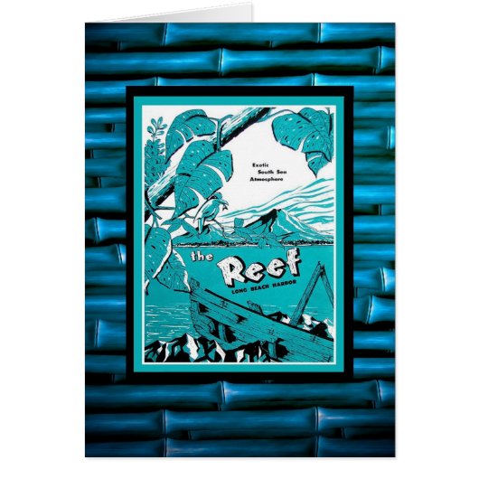 Klassieke Tiki menu! (Voorkant)