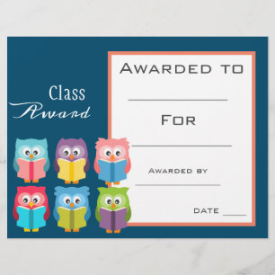Klassieke toekenning kindercertificaat voor schatt