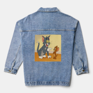Klassieke Tom en Jerry Showdown Denim Jacket