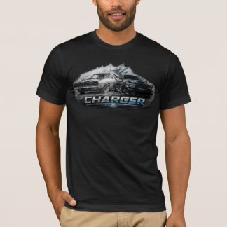 Klassieke tot moderne Charger Spierwagen Evolutie T-shirt