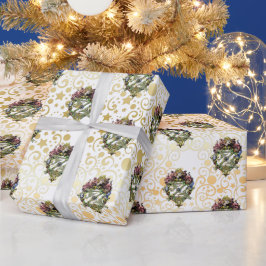 Klassieke tovenaar van Oz Kerstmis Cadeaupapier