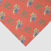 Klassieke tovenaar van Oz Kerstmis Tissuepapier (Detail)