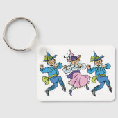 Klassieke Tovenaar van Oz, Schattige Dansende Munc Sleutelhanger (Achterkant)