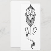 Klassieke Tovenaar van Oz-sprookje, laffe leeuw (Voorkant / Achterkant)