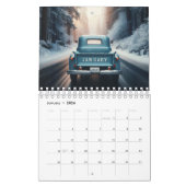 Klassieke Treasure Trucks per maand Kalender (Jan 2026)