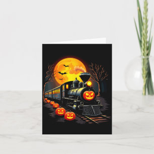 Klassieke Trein Halloween Kostuum Pompoen Geest Ma Kaart