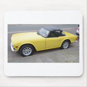 Klassieke triumph TR6 Sportscar Muismat