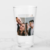 Klassieke twee Foto voor en achter Glas (Voorkant)