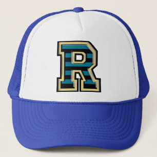 Klassieke twist letter "R" Trucker Pet