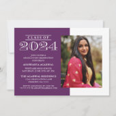 KLASSIEKE UITNODIGING VOOR AFSLUITING KLAS VAN 202 (Voorkant)