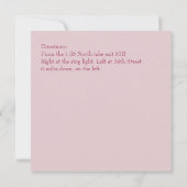 Klassieke uitzending van binnenpartij kaart (Achterkant)