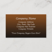 Klassieke unieke Jekyll-professional Visitekaartje (Achterkant)