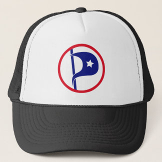 Klassieke US Pirate Party Trucker Hat Trucker Pet