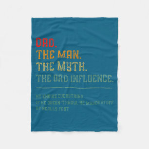Klassieke Vader Man Mythe Legende Kunstwerk Fleece Deken