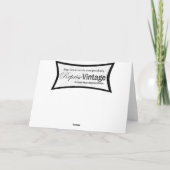 Klassieke Vaderdag Kaart (Achterkant)