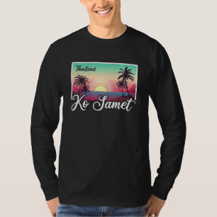 Klassieke vakantie in Thailand reizen Azië Thais K T-shirt