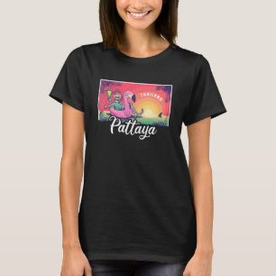 Klassieke vakantie in Thailand reizen Azië Thais P T-shirt