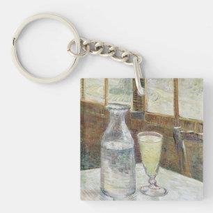 Klassieke Van Gogh Parijs Café Absint Kunst Sleutelhanger