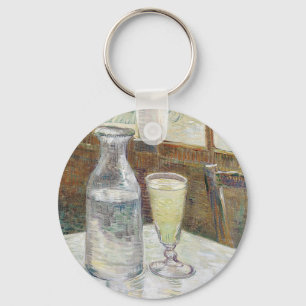 Klassieke Van Gogh Parijs Café Absint Kunst Sleutelhanger