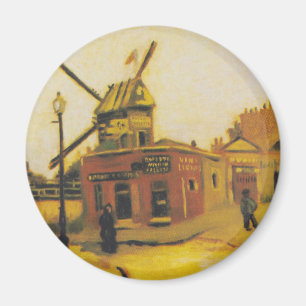 Klassieke Van Gogh Parijs Molen Schilderij Magneet
