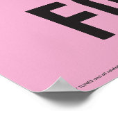 Klassieke Varken "Dat zijn allemaal volken!" Poster (Hoek)