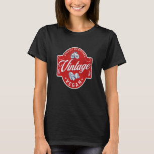 Klassieke Veganistische Herbivoor aangedreven door T-shirt