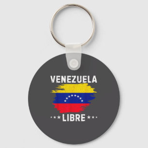 Klassieke Venezuela Libre 2026 Venezuela Vlag Sleutelhanger
