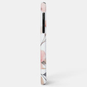 Klassieke verfijnde delicate waterverf bloemen Case-Mate iPhone case (Achterkant/links)