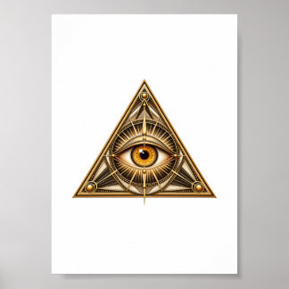 Klassieke Vergulde Voorzienigheid Poster