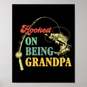 Klassieke 'Verwend aan het zijn van opa' Vaderdag Poster