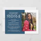 KLASSIEKE VETTE KLASSE VAN 2024 AFSTUDEREN UITNODI KAART (Voorkant)