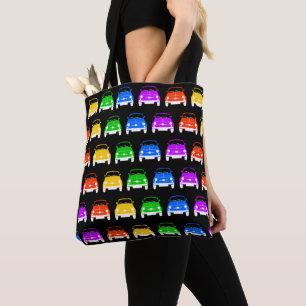 klassieke vezel 500 regenboog draagtas