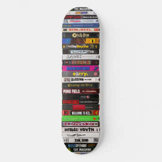 Klassieke VHS-tapes voor skateboard