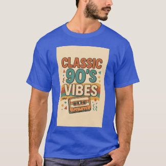 Klassieke vibe grappig t-shirt